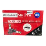 ⁦لمبة فانوس امامي M8 PRO (H11-H8)LED مقاومة بتصنيف IP68 لمقاومة الماء عاليه الطاقة بعمر افتراضي عالي الجودة⁩ - الصورة ⁦3⁩